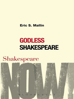 cover image of Godless Shakespeare
